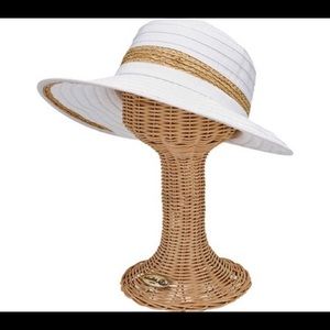SanDiego Hat Company inset Raffia face saver hat